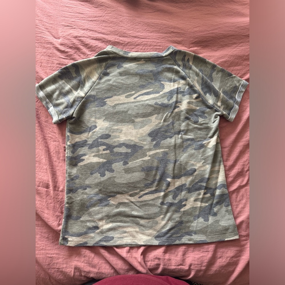 Aqua Camo Top - Picture 2 of 4